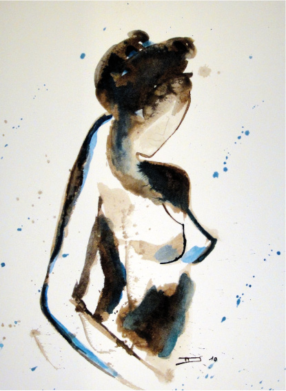 Humeur en bleu